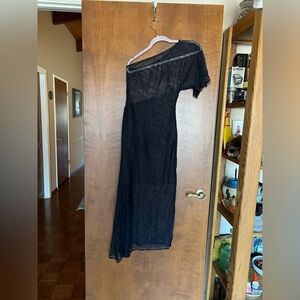 Elegant Black Lace Dress